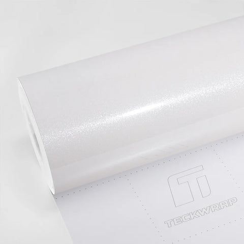 TeckWrap Sparkling White Pearl PPF | Gloss Metallic Paint Protection Film (CPX402)