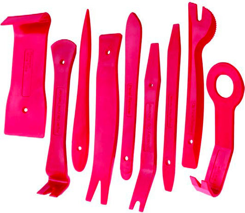 Red Auto Trim Tool Kit