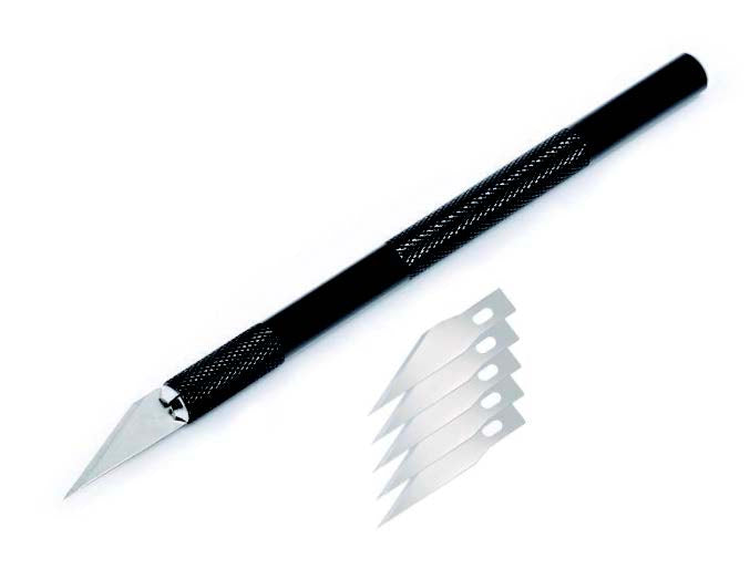 Black X-acto Knife With 5pc Blade