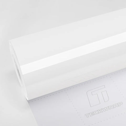 TeckWrap Pure White Gloss Color PPF | Car Paint Protection Film (CPX302)