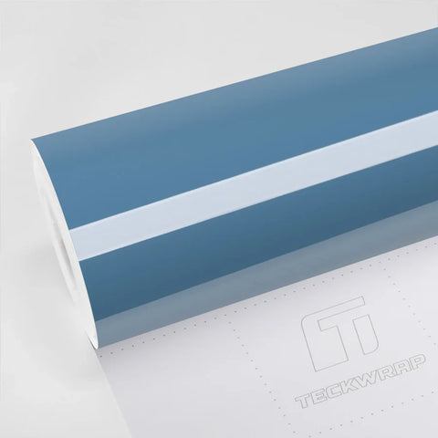 TeckWrap Porcelain Blue Gloss Color PPF | Car Paint Protection Film (CPX310)