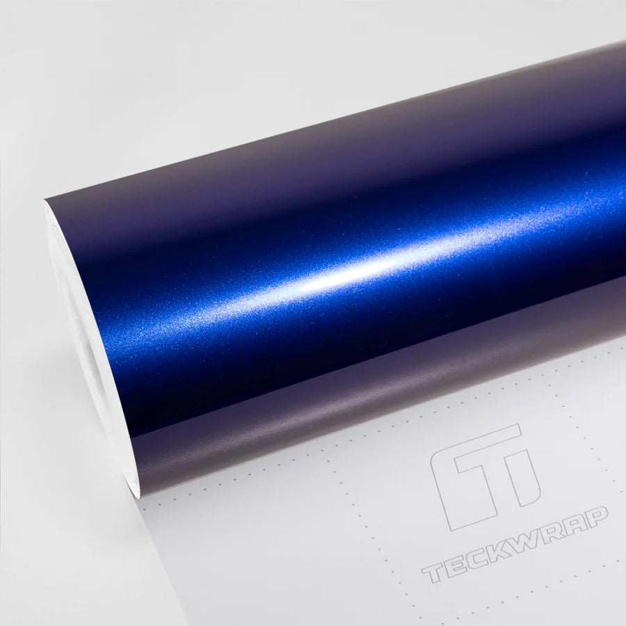 TeckWrap Sapphire Blue Gloss Color PPF | Deep Jewel-Tone Paint Protect ...