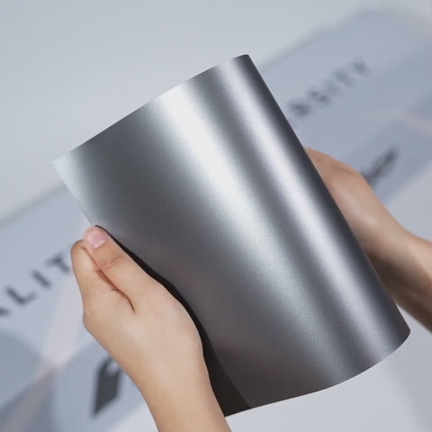 TeckWrap Silk Ash Matte Grey PPF | Satin Paint Protection Film (CPX419M)