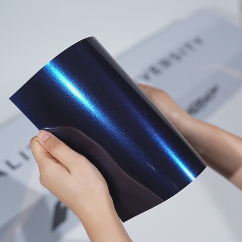 TeckWrap Abyss Blue Metallic PPF | Deep Sapphire Gloss Paint Protection Film (CPX417)