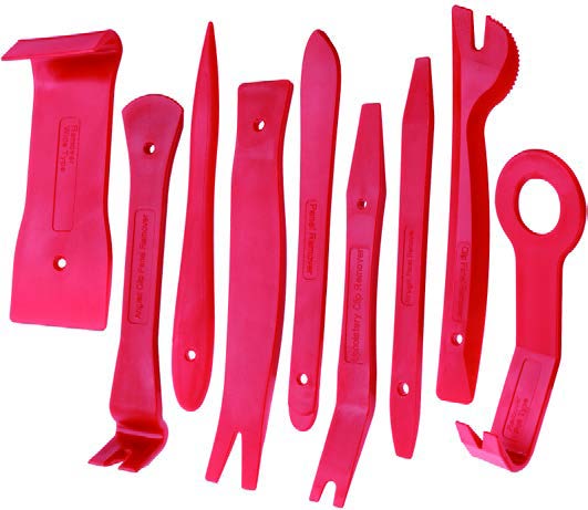Red Auto Trim Tool Kit